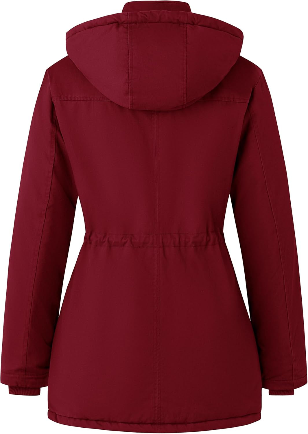 Women'S Winter Coat Warm Cotton Jacket Thicken Parka Military Anorak with Hooded